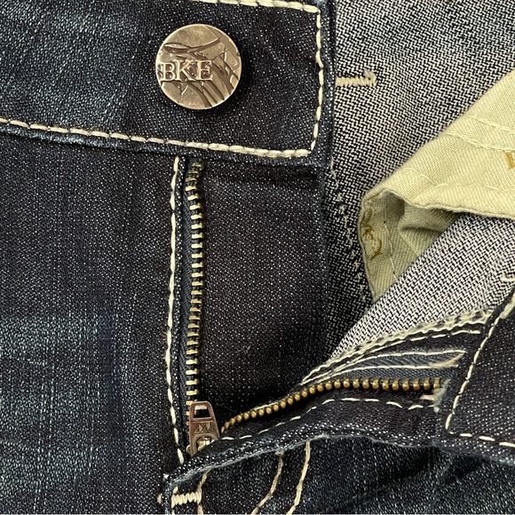 BKE Sabrina Mid-Rise Skinny Jean Stretch Dark Wash 29x 33.5 - Picture 5 of 8